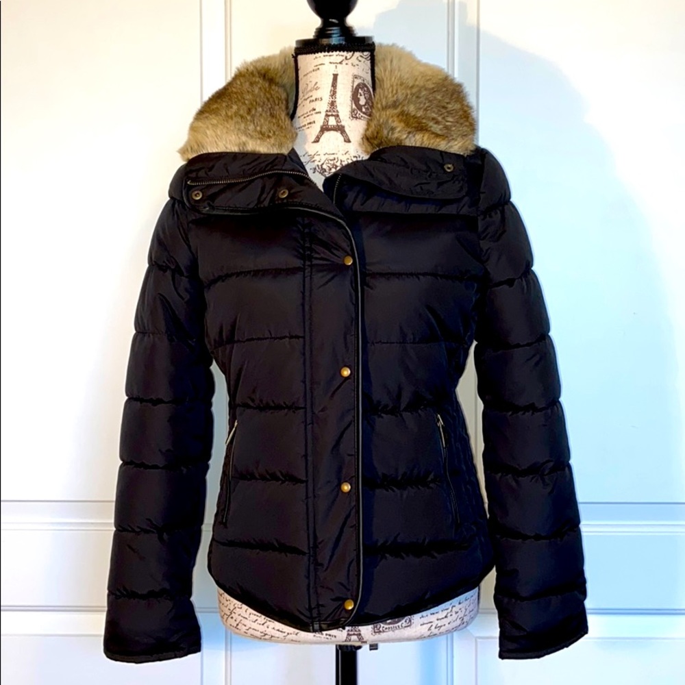 WOMEN’S FROST FREE FAUX-FUR PUFFER COAT
